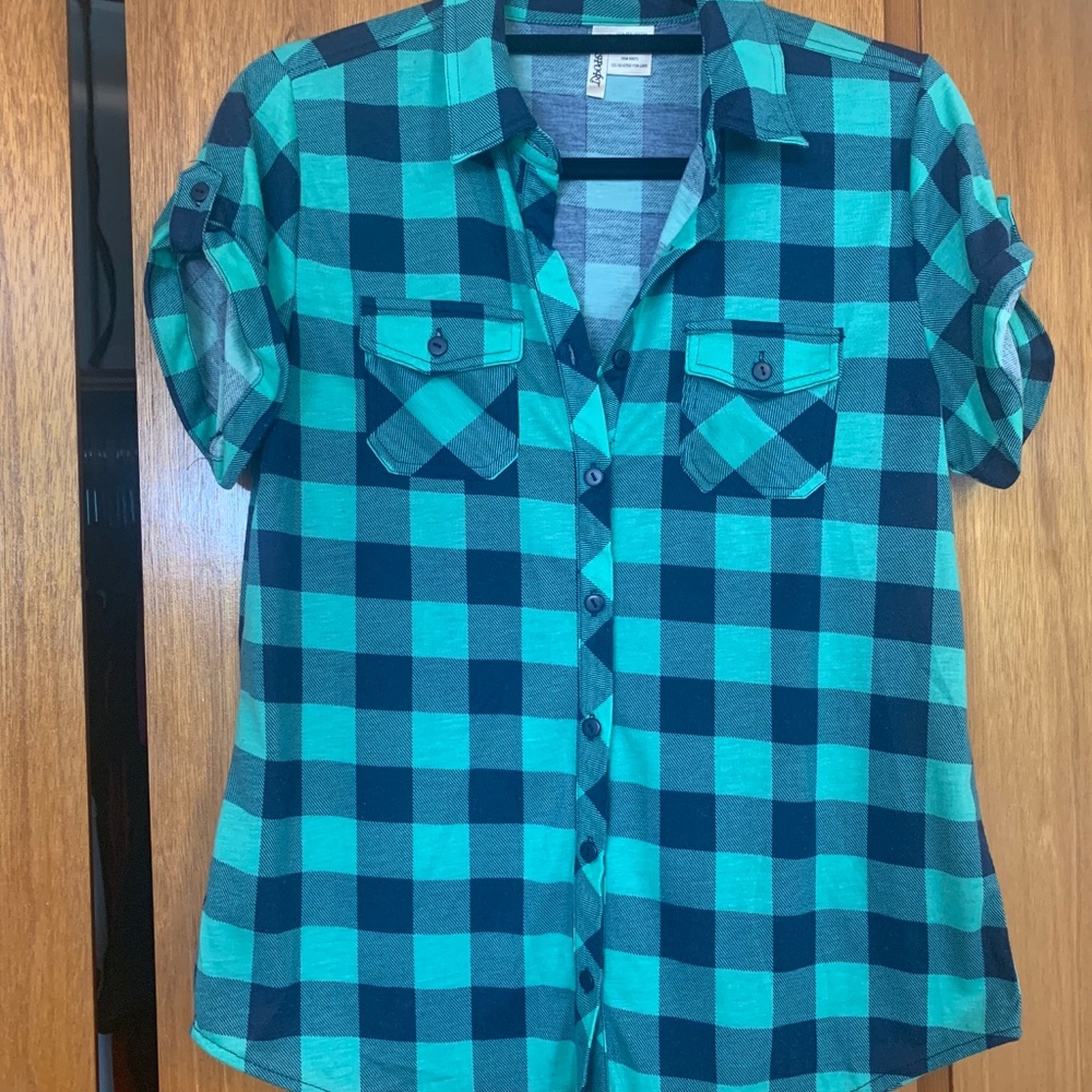 Plaid Button Up Shirt